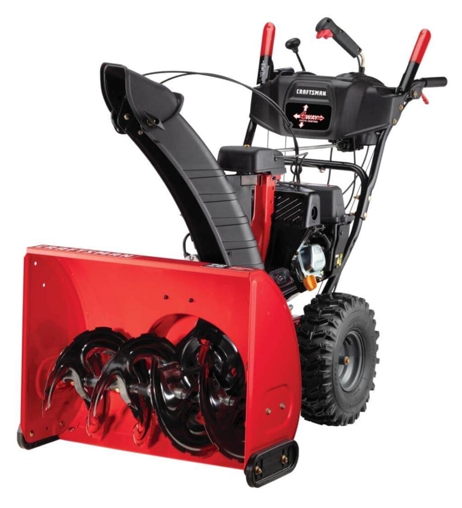 craftsman gas snow blower