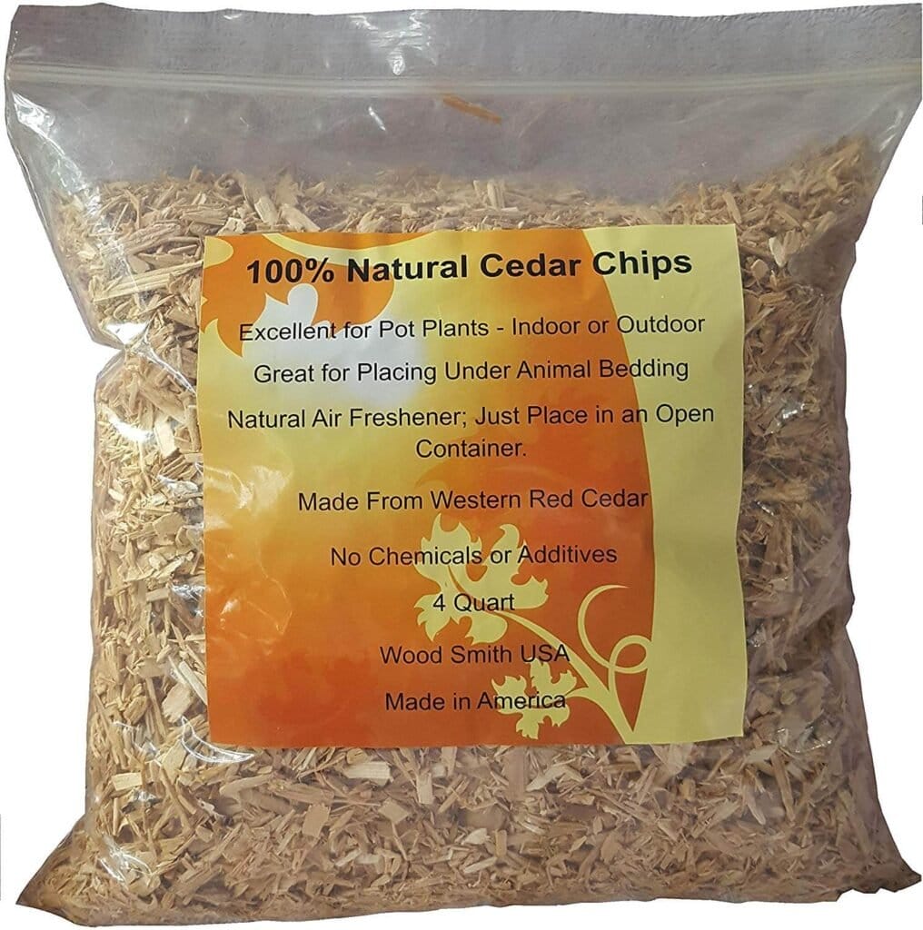 Wood Smith Natural Cedar Chips Mulch