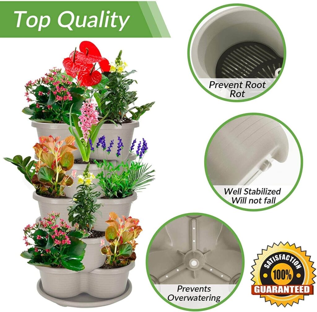 Amazing Creation Stackable Garden Planter