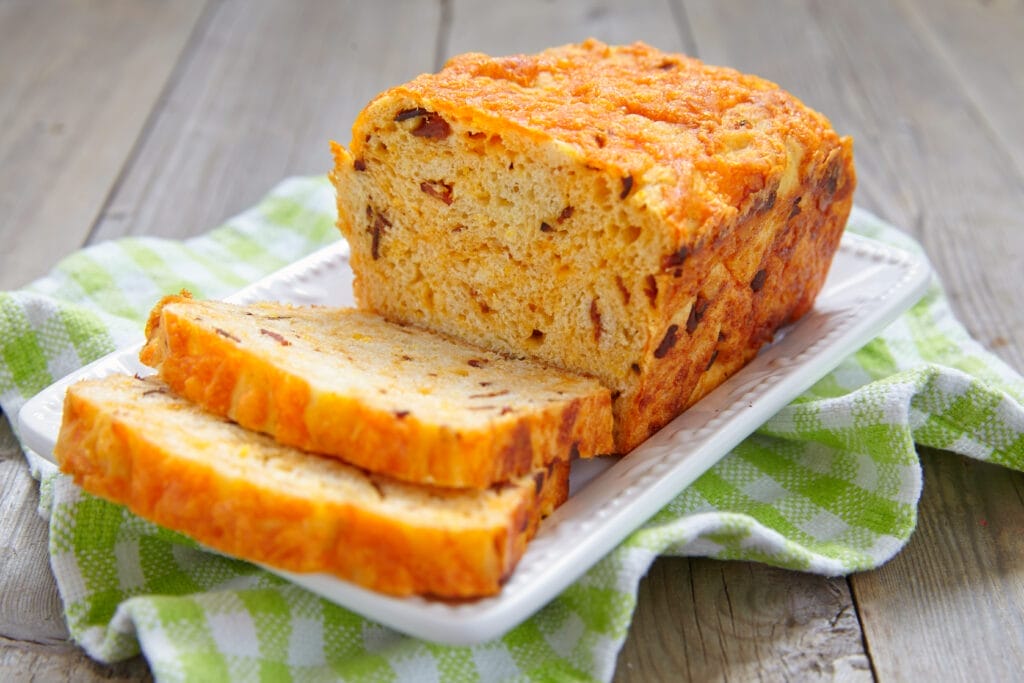 Cheddar, Chive, & Bacon Bread