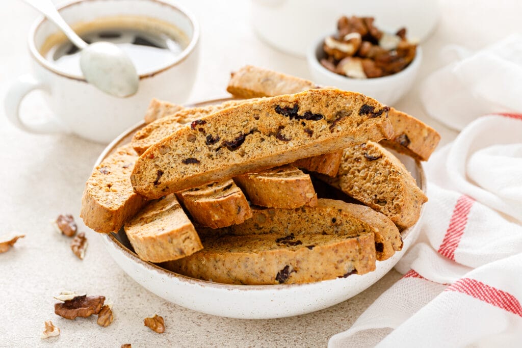 Orange Chocolate Chip Biscotti